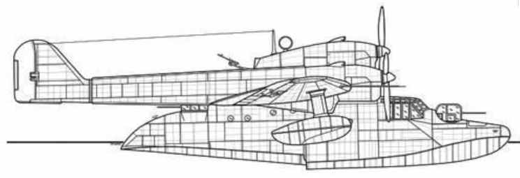 MPM HML010 1:48 Blohm-und-Voss Bv-138C-1 flying boat