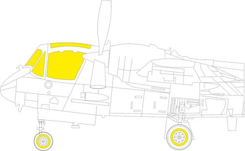 Eduard CX624 1:72 Grumman OV-1A/JOV-1A Mohawk