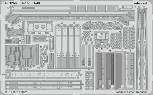Eduard 491253 1:48 Boeing F/A-18F Hornet Detailing Set