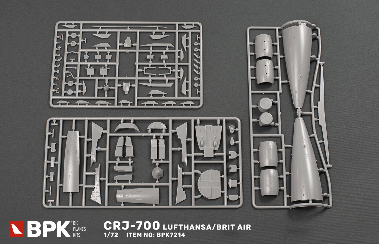 Big Planes Kits BPK7214 1:72 Bombardier CRJ-700 Lufthansa Regional