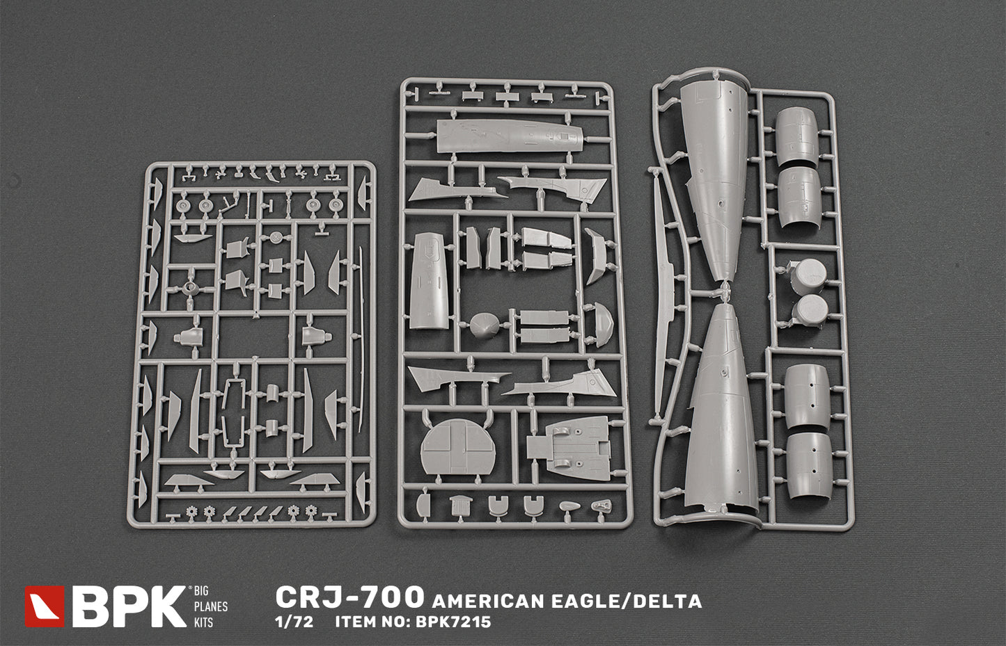 Big Planes Kits BPK7215 1:72 Bombardier CRJ-700 American Eagle / Delta