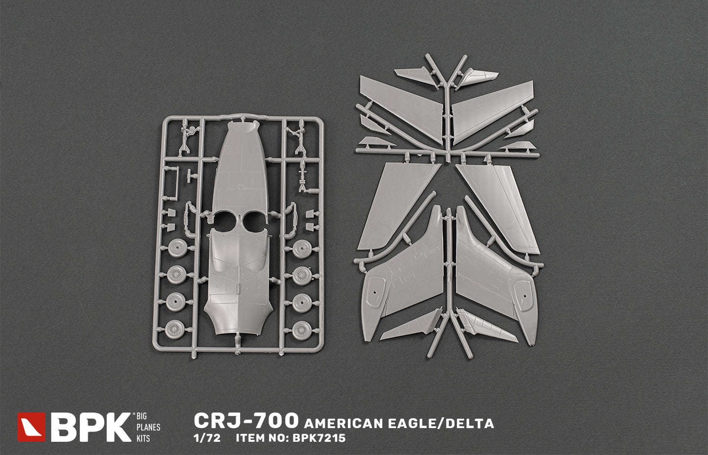 Big Planes Kits BPK7215 1:72 Bombardier CRJ-700 American Eagle / Delta