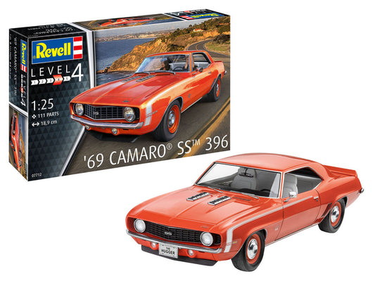 Revell 07712 1:24 '69 Chevrolet Camaro SS 396