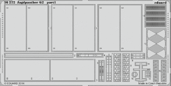 Eduard 36272 1:35 JagdPanther Ausf.G 2