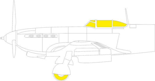 Eduard JX294 1:32 Yakovlev Yak-9T TFace (interior and exterior canopy masks)