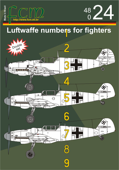 FCM 48024 1:48 Luftwaffe Numbers