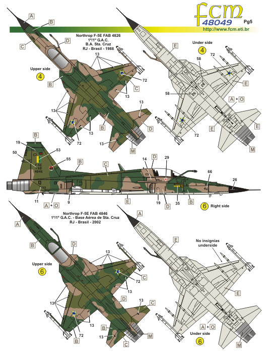 FCM 48049 1:48 Northrop F-5B / E / F