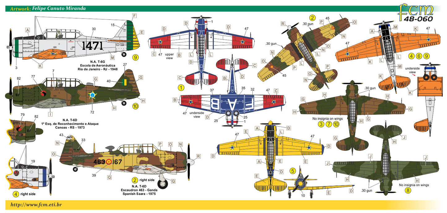 FCM 48060 1:48 North-American T-6 Texan