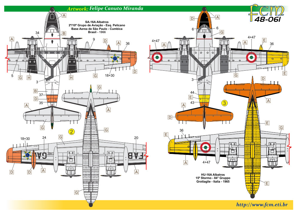 FCM 48061 1:48 Grumman UH-16 Albatros