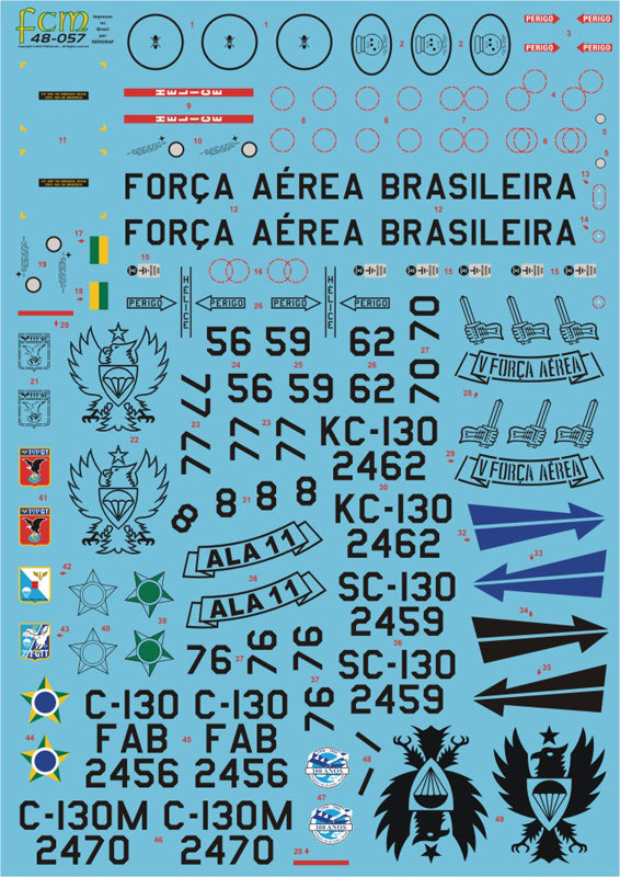 FCM 48057 1:48 Lockheed C-130 Hercules - Brazilian Air Force