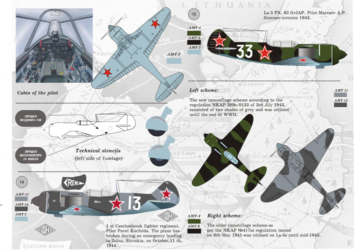 Print Scale 48019 1:48 Lavochkin La-5 Part 2