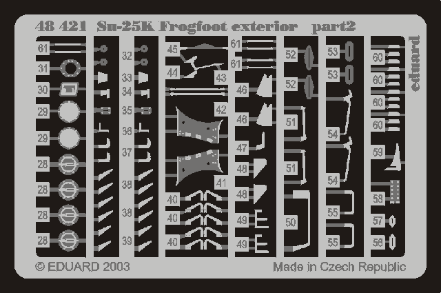 Eduard 48421 1:48 Sukhoi Su-25K Frogfoot exterior