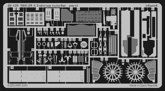 Eduard 48429 1:48 Mikoyan MiG-29A 'Fulcrum' exterior