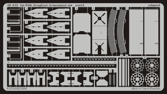 Eduard 48443 1:48 Sukhoi Su-25K Frogfoot Armament Detail Set