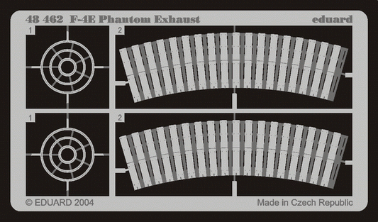 Eduard 48462 1:48 McDonnell F-4E Phantom Exhaust