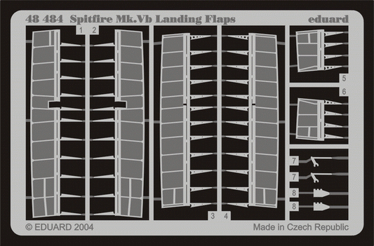 Eduard 48484 1:48 Supermarine Spitfire Mk.Vb Flaps