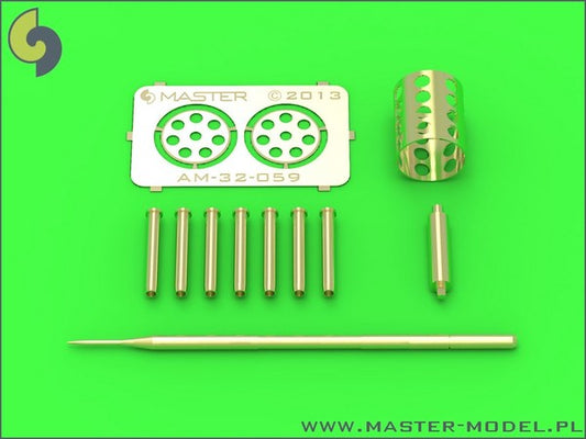 Master 32-059 1:32 Fairchild A-10A/A-10B Thunderbolt II - GAU-8 Avenger Gun Tip & Pitot Tube