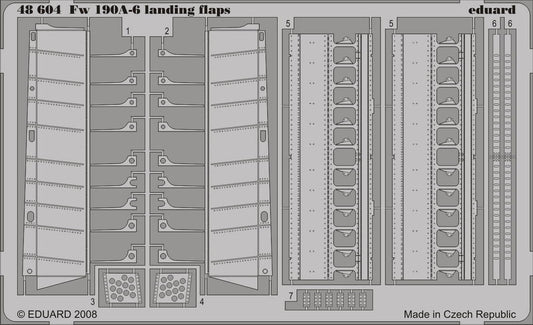 Eduard 48604 1:48 Focke-Wulf Fw-190A-6 landing flaps