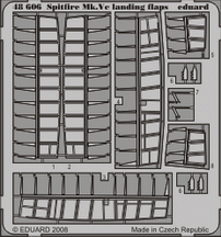 Eduard 48606 1:48 Supermarine Spitfire Mk.Vc landing flaps