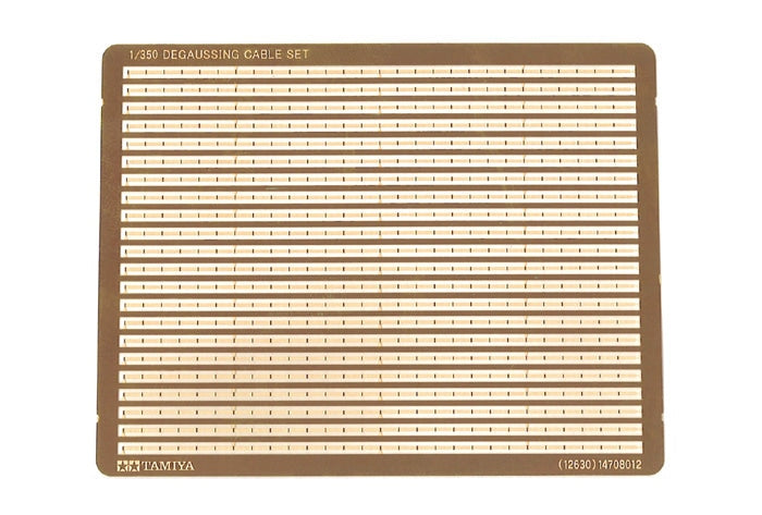 Tamiya 12630 1:350 Degaussing Cable Set - Detail-Up Parts Series