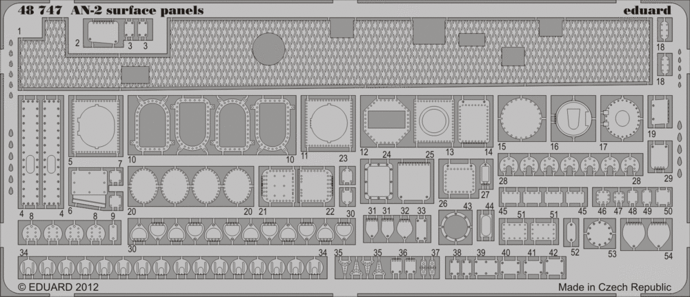 Eduard 48747 1:48 Antonov An-2 'Colt' Surface Panels