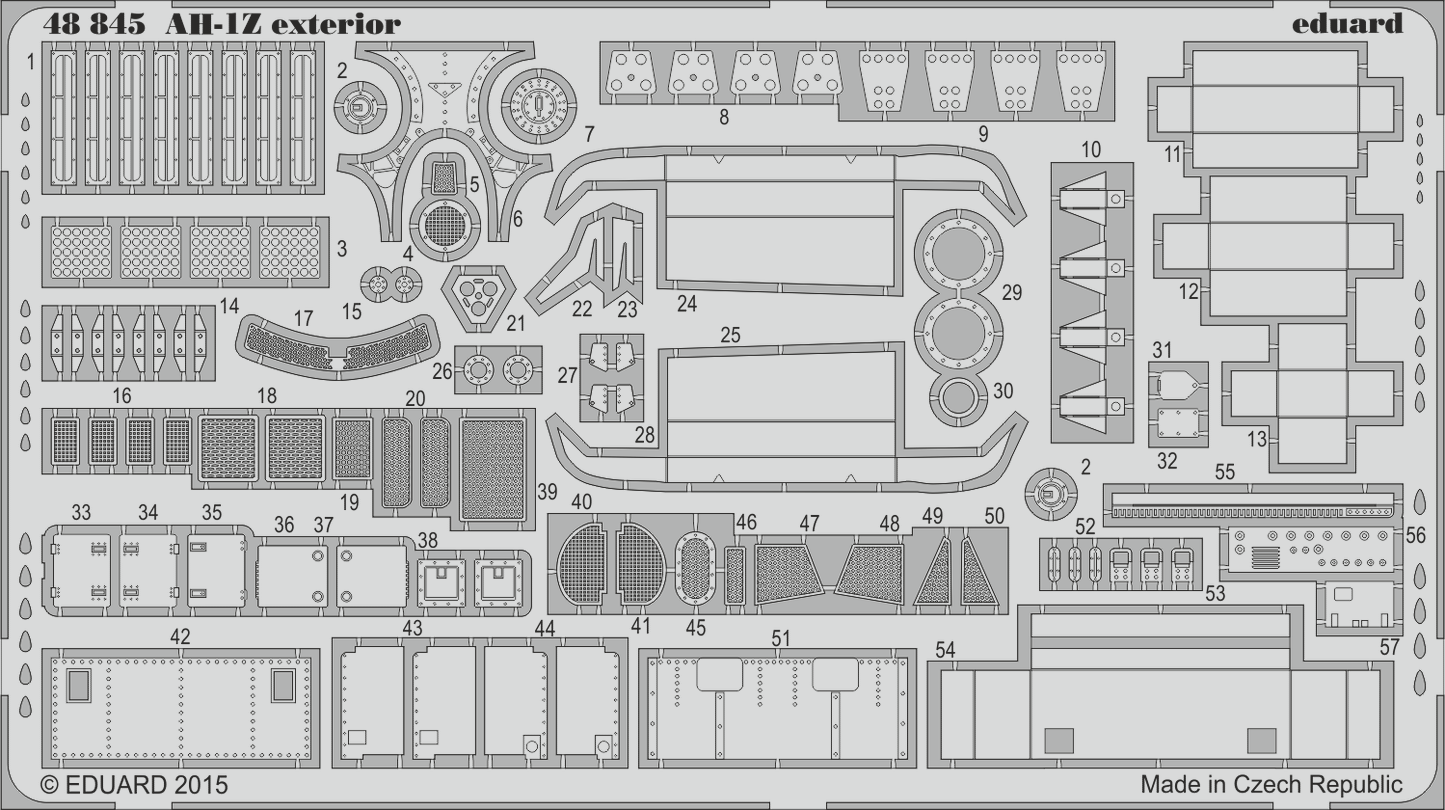 Eduard 48845 1:48 Bell AH-1Z Exterior