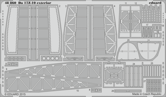 Eduard 48860 1:48 Dornier Do-17Z-10 exterior