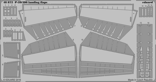 Eduard 48872 1:48 Bell P-39/400 Landing Flaps