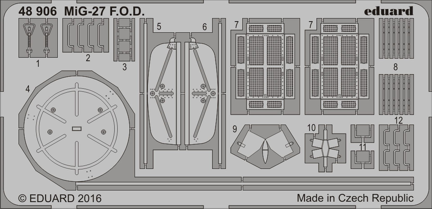 Eduard 48906 1:48 Mikoyan MiG-27 F.O.D.