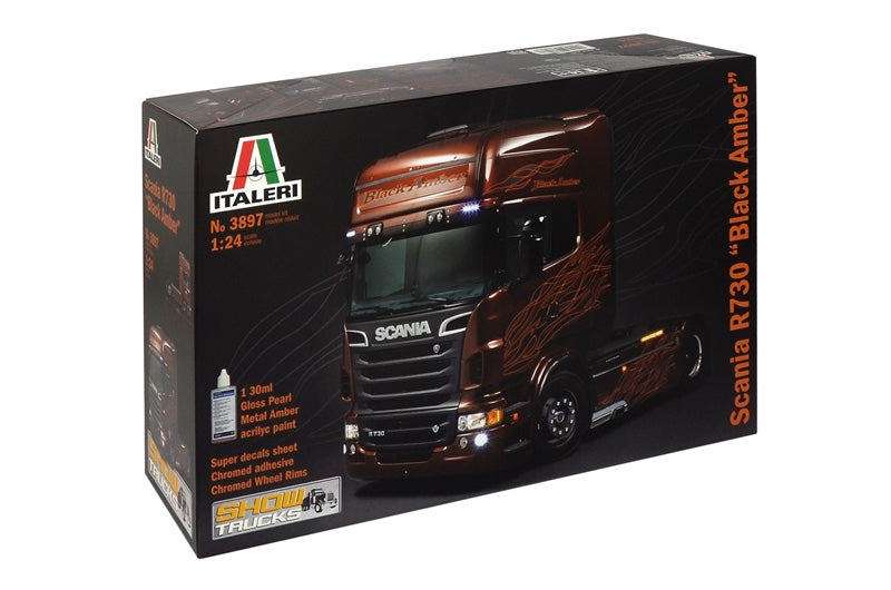 Italeri 3897 1:24 Scania R730 "Black Amber"