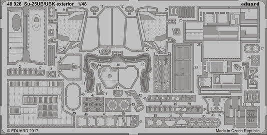 Eduard 48926 1:48 Su-25UB/UBK exterior