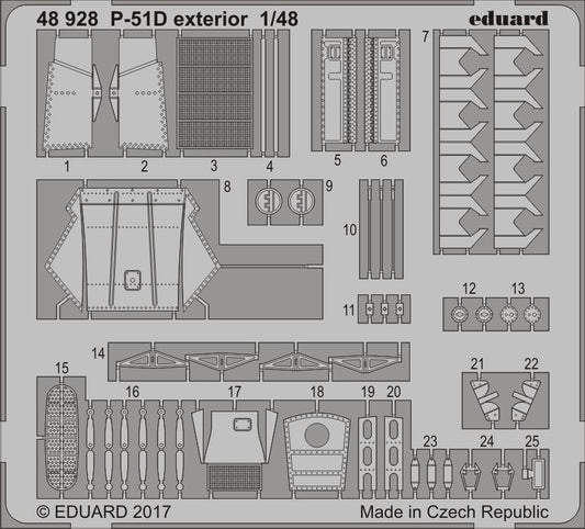 Eduard 48928 1:48 P-51D Exterior