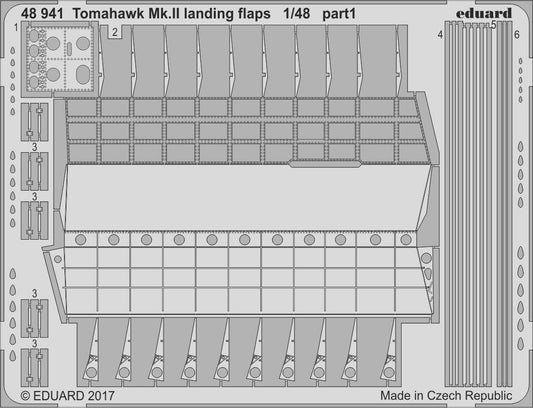 Eduard 48941 1:48 Tomahawk Mk.II landing flaps