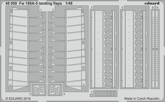 Eduard 48950 1:48 Fw-190A-5 landing flaps