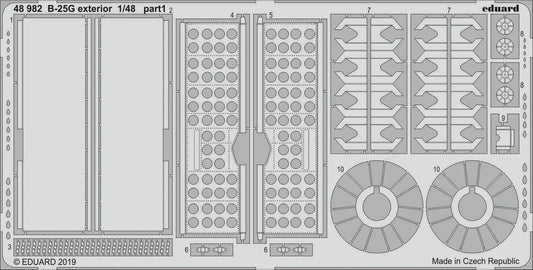 Eduard 48982 1:48 B-25G exterior