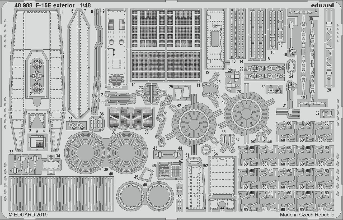 Eduard 48988 1:48 F-15E exterior