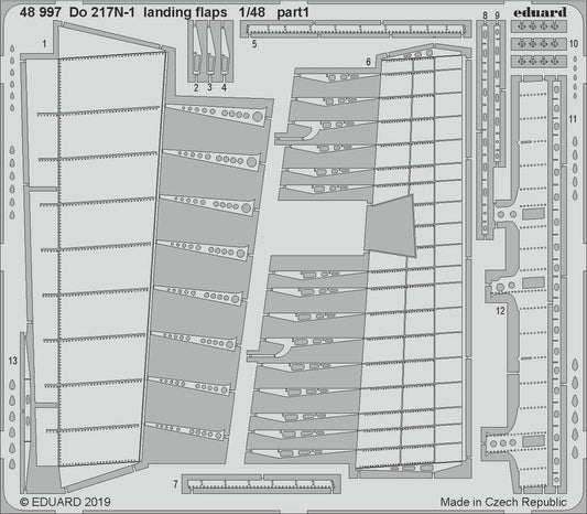 Eduard 48997 1:48 Do-217N-1 landing flaps