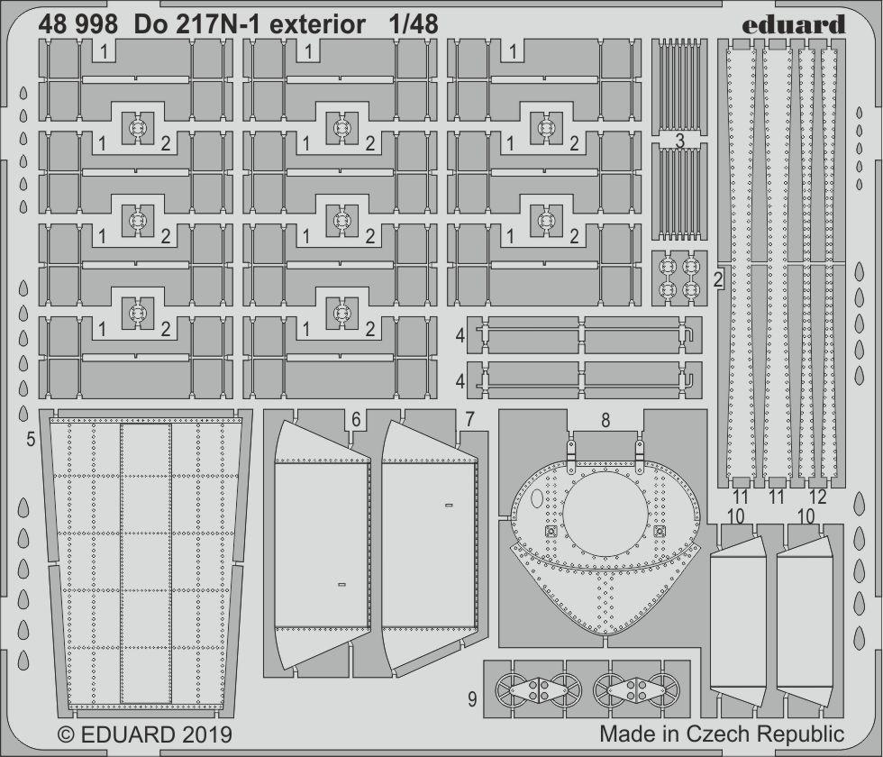 Eduard 48998 1:48 Do-217N-1 exterior