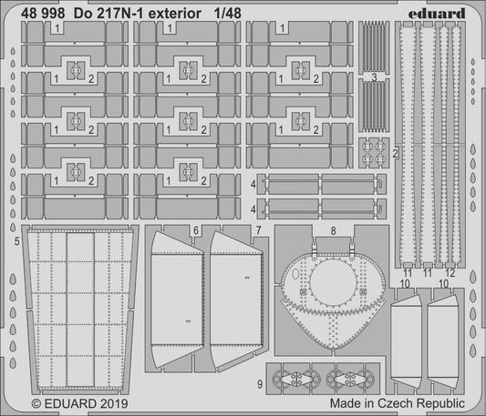 Eduard 48998 1:48 Do-217N-1 exterior