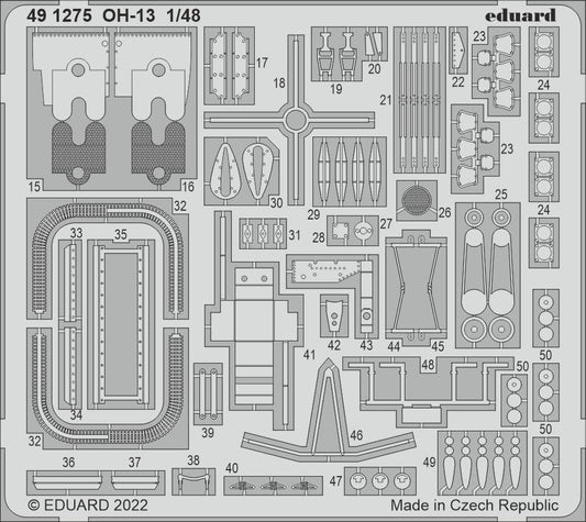 Eduard 491275 1:48 Bell OH-13 Sioux