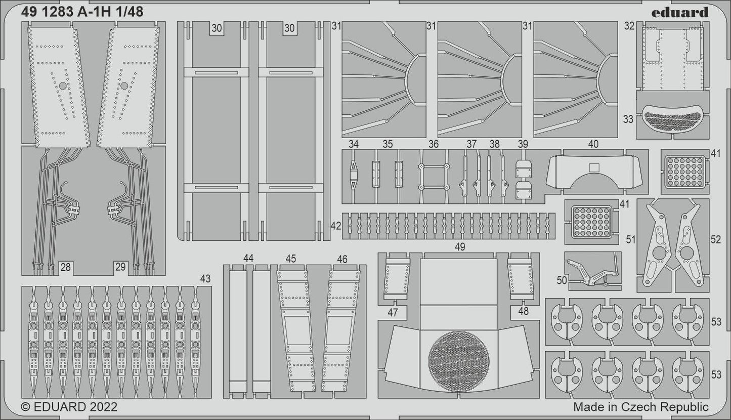 Eduard 491283 1:48 Douglas A-1H Skyraider