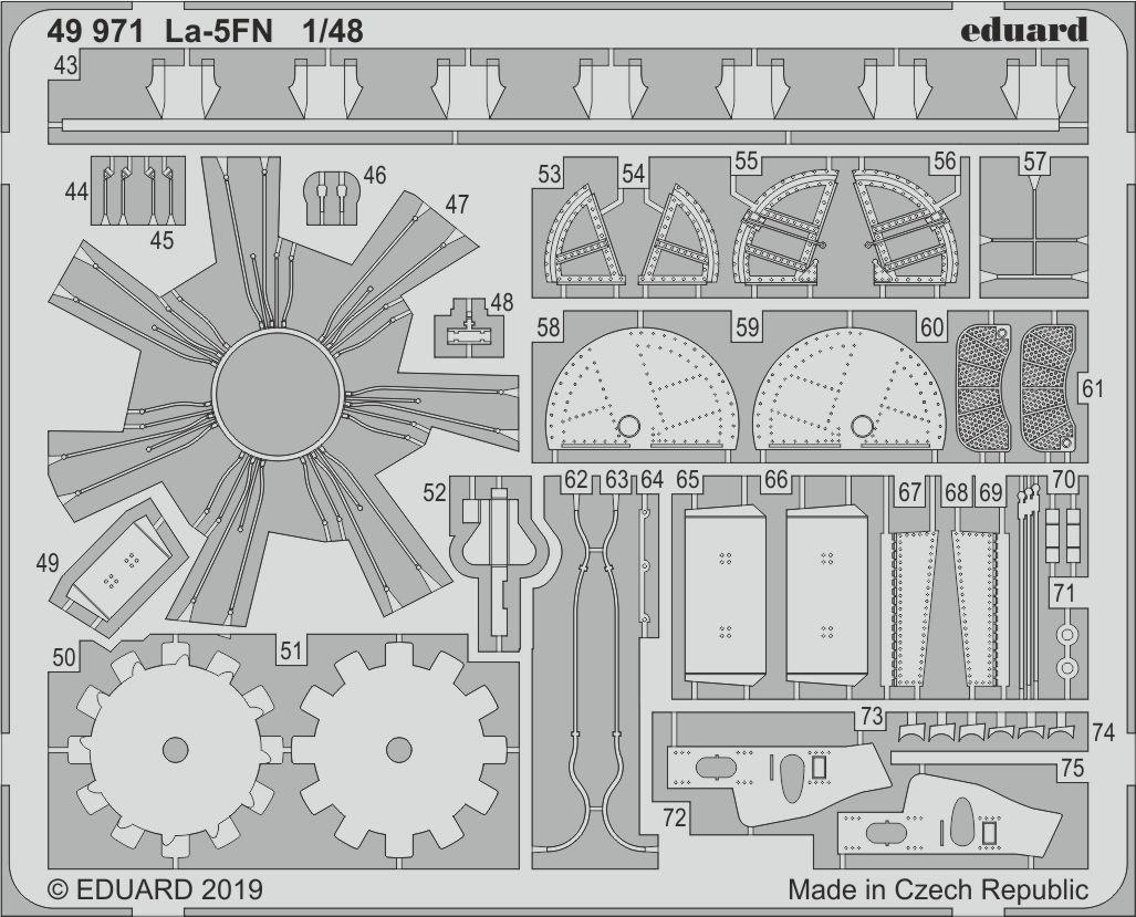 Eduard 49971 1:48 Lavochkin La-5FN