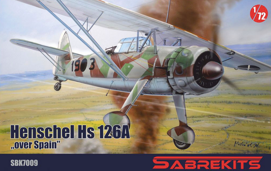 Sabre Kits SBK7009 1:72 Henschel Hs-126 'In Spain'
