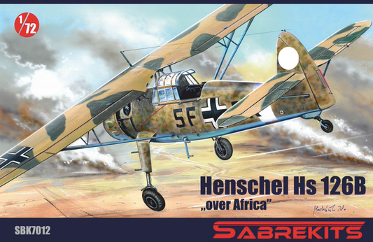 Sabre Kits SBK7012 1:72 Henschel Hs-126 'In Africa'