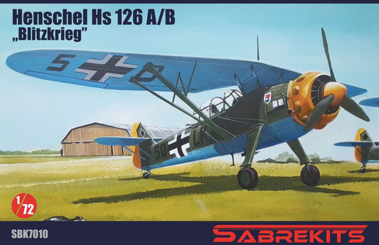 Sabre Kits SBK7010 1:72 Henschel Hs-126 'Blitzkrieg'