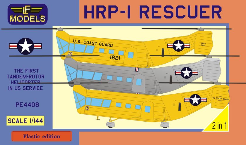 LF Models PE4408 1:144 HRP-1 Rescuer US Coast Guard (3x camo) 2-in-1