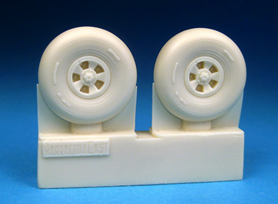 Barracuda Studios BCR48139 1:48 Fairey Firefly Mk.I, Barracuda Mainwheels