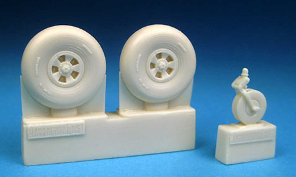Barracuda Studios BCR48138 1:48 Hawker Typhoon Tempest Series I Wheel Set