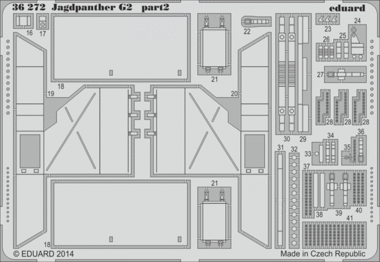 Eduard 36272 1:35 JagdPanther Ausf.G 2