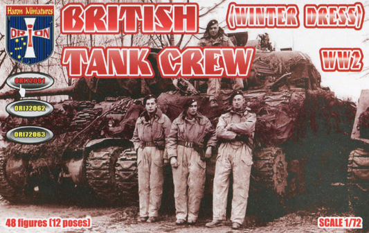 Orion Figures 72061 1:72 British Tank Crew (Winter Dress) (WWII)